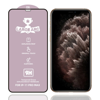 ฟิล์มกระจกนิรภัยแบบเต็มหน้าจออลูมินาสูง 9H HD, For iPhone 11 (1 PC), For iPhone 11 Pro (1 PC), For iPhone 11 Pro Max (1 PC)