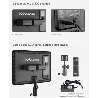Godox LEDP260C ไฟ LED ถ่ายวิดีโอ, LEDP260C