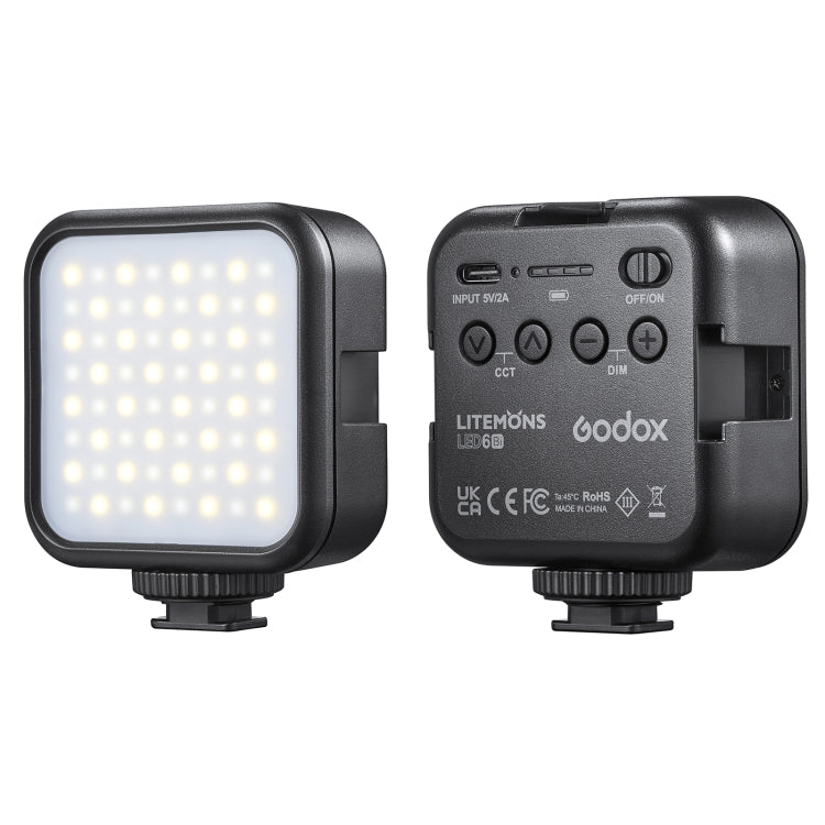Godox LED-6BI ไฟ LED ถ่ายวิดีโอ, LED-6BI