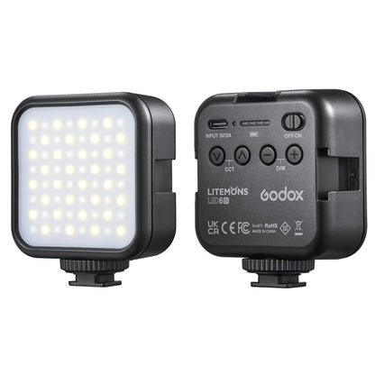 Godox LED-6BI ไฟ LED ถ่ายวิดีโอ, LED-6BI