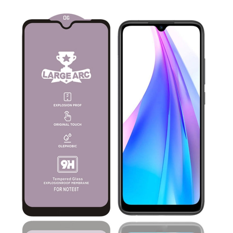 9H HD Large Arc High Alumina ฟิล์มกระจกนิรภัยเต็มจอ, For Xiaomi Redmi Note 8 HD(1 PC), For Xiaomi Redmi Note 8T (1 PC), For Xiaomi Mi 6X (1 PC), For Xiaomi Mi 8 Lite (1 PC), For Xiaomi Pocophone F1 (1 PC)