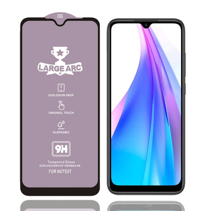 9H HD Large Arc High Alumina ฟิล์มกระจกนิรภัยเต็มจอ, For Xiaomi Redmi Note 8 HD(1 PC), For Xiaomi Redmi Note 8T (1 PC), For Xiaomi Mi 6X (1 PC), For Xiaomi Mi 8 Lite (1 PC), For Xiaomi Pocophone F1 (1 PC)