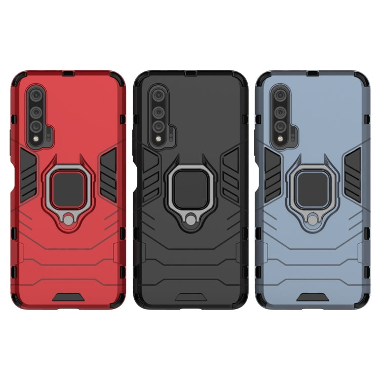 เคสกันกระแทก PC + TPU พร้อมตัวยึดแหวนแม่เหล็ก, For Huawei Nova 6 5G, For Galaxy S20+