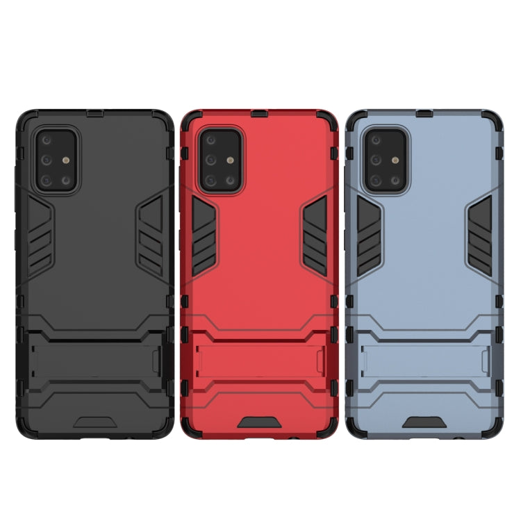 เคสกันกระแทก PC + TPU พร้อมตัวยึดที่มองไม่เห็น, For Samsung Galaxy A71, For Samsung Galaxy A51, For Samsung Galaxy S20+, For Huawei Nova 6 5G