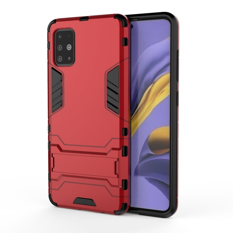 เคสกันกระแทก PC + TPU พร้อมตัวยึดที่มองไม่เห็น, For Samsung Galaxy A71, For Samsung Galaxy A51, For Samsung Galaxy S20+, For Huawei Nova 6 5G