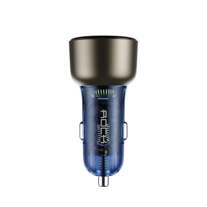 ROCK H16 PD 72W Type-C / USB-C + USB สองพอร์ตที่ชาร์จแบตในรถ, H16