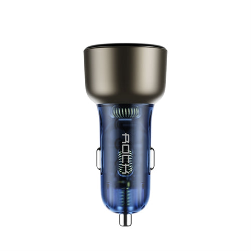 ROCK H16 PD 72W Type-C / USB-C + USB สองพอร์ตที่ชาร์จแบตในรถ, H16