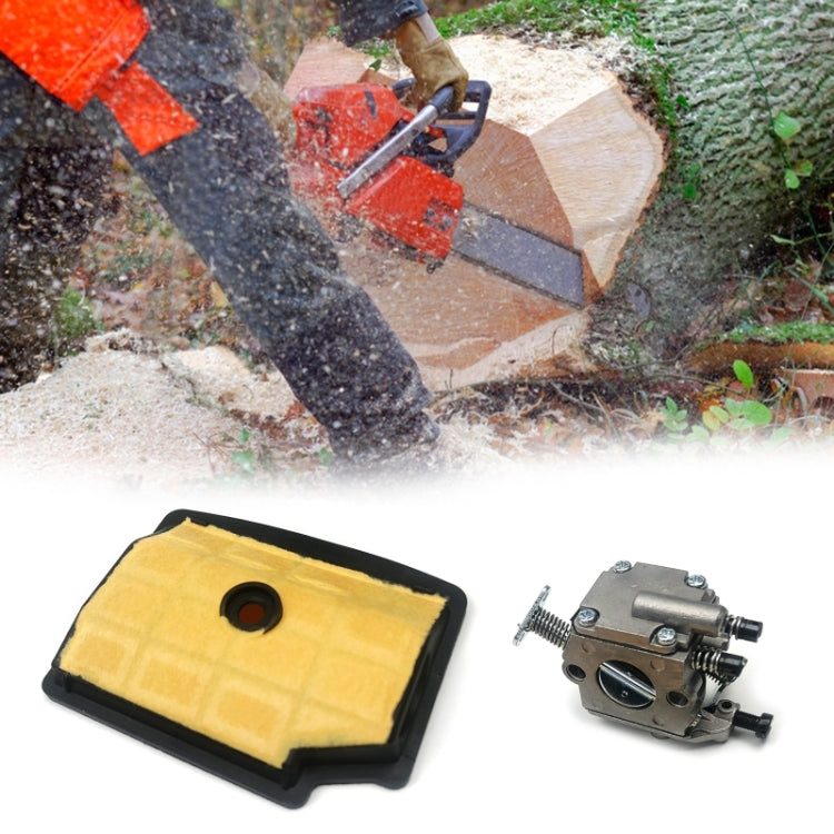เครื่องกรองอากาศคาร์บูเรเตอร์เลื่อยลูกโซ่สำหรับ Stihl MS200T 020T, Carburetor Air Filter