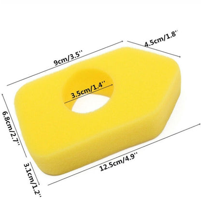 องค์ประกอบโฟมกรองอากาศ 5 ชิ้นสำหรับ Briggs & Stratton 698369, Air Filter Foam Element