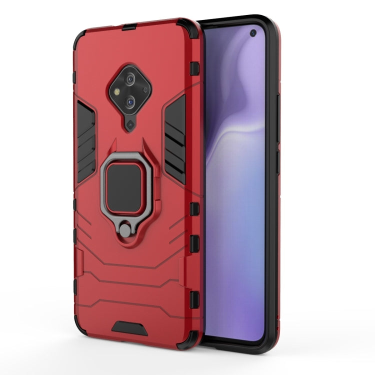 เคสกันกระแทก PC + TPU พร้อมตัวยึดแหวนแม่เหล็ก, For Vivo S5, For Vivo V17 / Y9s / S1 Pro, For Xiaomi Redmi Note 8T