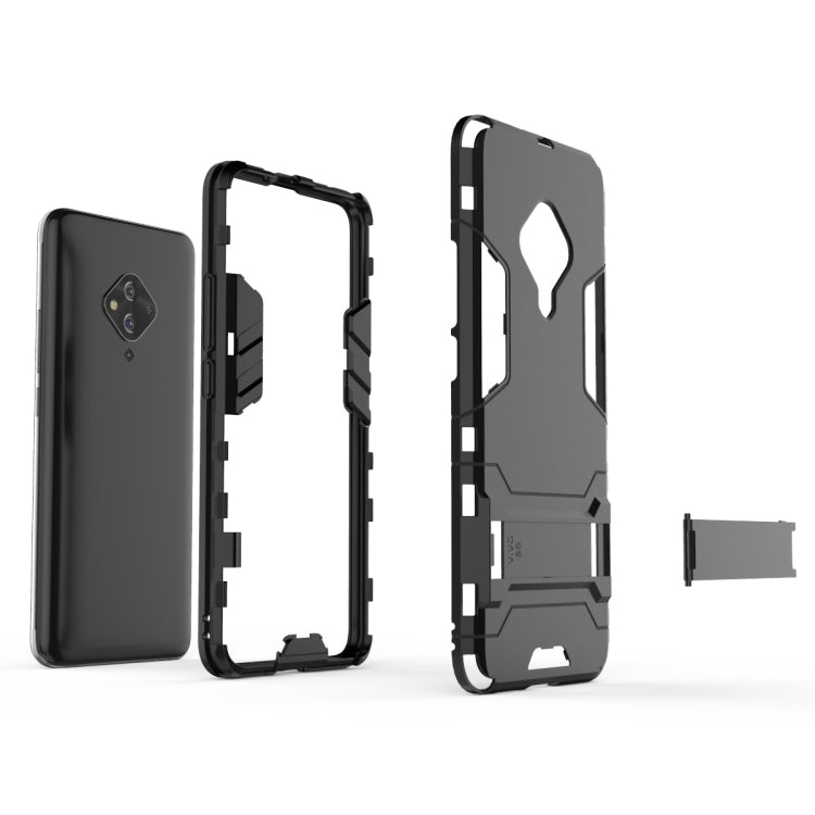 เคสกันกระแทก PC + TPU พร้อมตัวยึดที่มองไม่เห็น, For Vivo S5, For Vivo V17 / Y9s / S1 Pro, For Xiaomi Redmi Note 8T