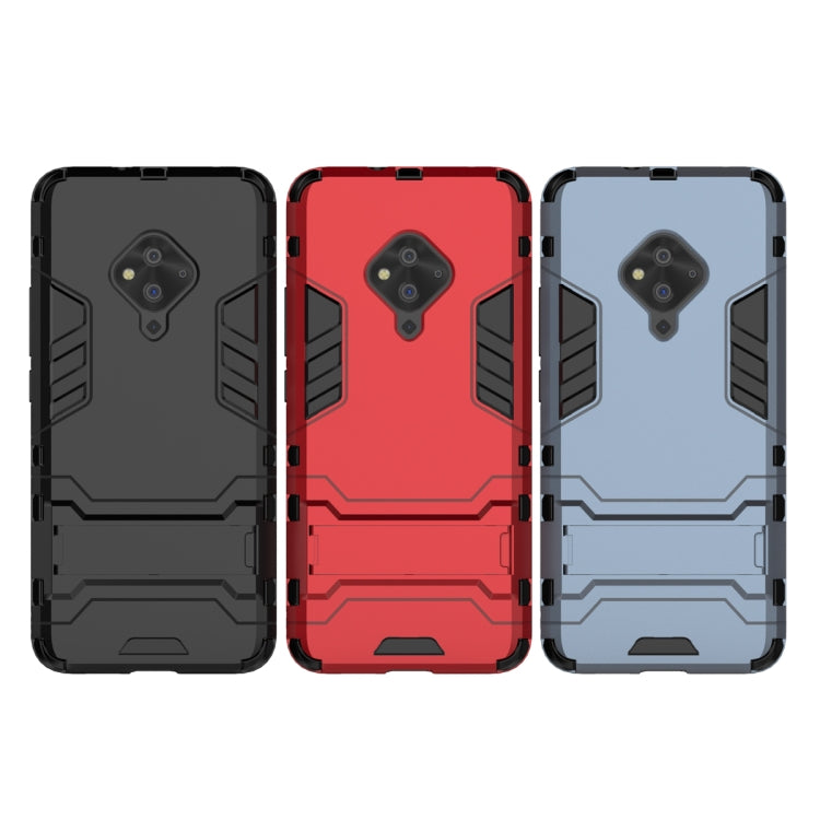 เคสกันกระแทก PC + TPU พร้อมตัวยึดที่มองไม่เห็น, For Vivo S5, For Vivo V17 / Y9s / S1 Pro, For Xiaomi Redmi Note 8T