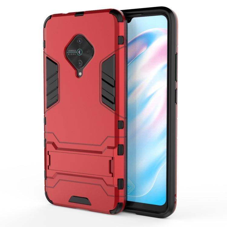 เคสกันกระแทก PC + TPU พร้อมตัวยึดที่มองไม่เห็น, For Vivo S5, For Vivo V17 / Y9s / S1 Pro, For Xiaomi Redmi Note 8T