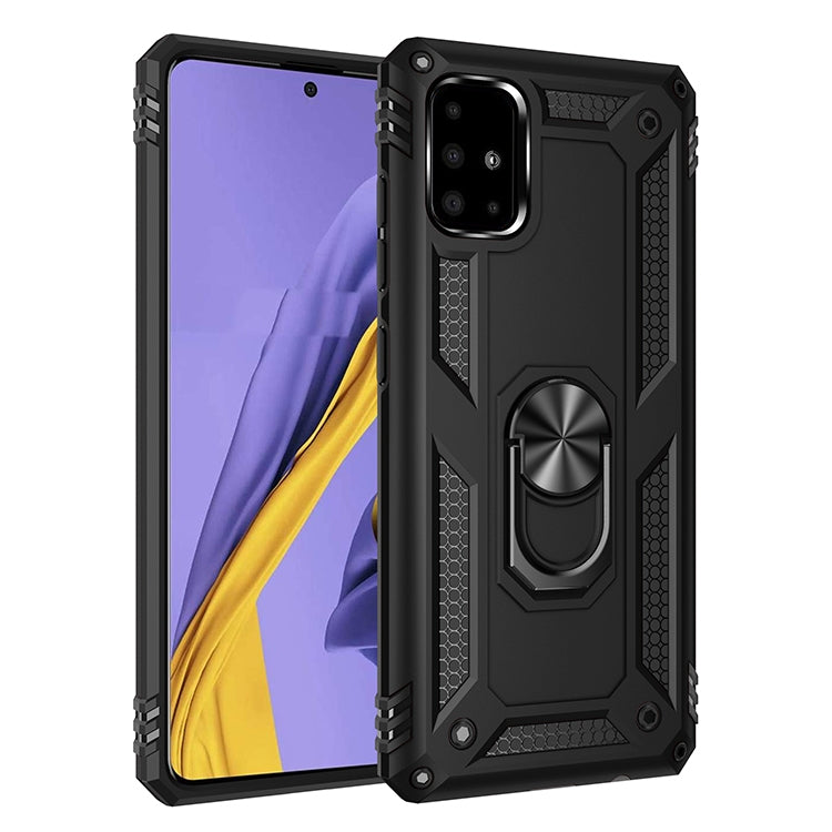 เคสกันกระแทก TPU + PC พร้อมตัวยึดหมุนได้ 360 องศา, For Galaxy A51, For  Galaxy A71, For Galaxy S20+, For Galaxy S20, For Galaxy S20 Ultra