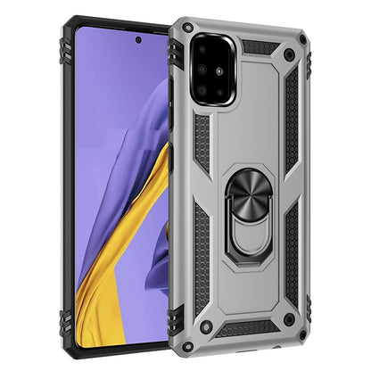 เคสกันกระแทก TPU + PC พร้อมตัวยึดหมุนได้ 360 องศา, For Galaxy A51, For  Galaxy A71, For Galaxy S20+, For Galaxy S20, For Galaxy S20 Ultra