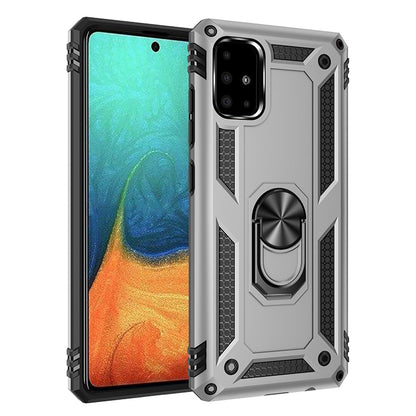 เคสกันกระแทก TPU + PC พร้อมตัวยึดหมุนได้ 360 องศา, For Galaxy A51, For  Galaxy A71, For Galaxy S20+, For Galaxy S20, For Galaxy S20 Ultra