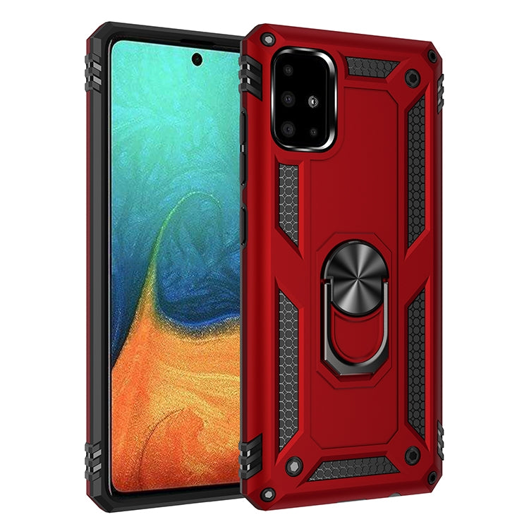 เคสกันกระแทก TPU + PC พร้อมตัวยึดหมุนได้ 360 องศา, For Galaxy A51, For  Galaxy A71, For Galaxy S20+, For Galaxy S20, For Galaxy S20 Ultra