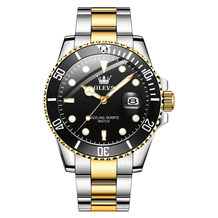 OLEVS 5885 Men Fashion Waterproof Luminous Quartz Watch