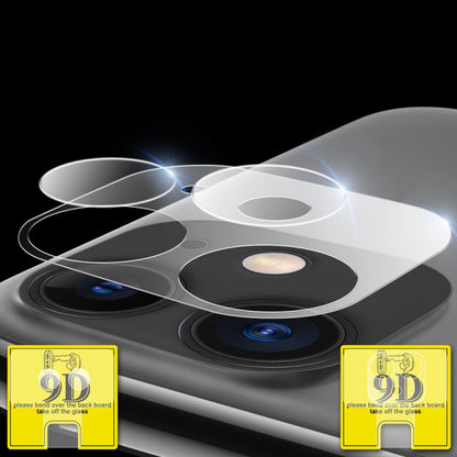 แพ็คเกจผสมฟิล์มกระจกนิรภัยกล้องหลังแบบใส 9D, For iPhone 11, For iPhone 11 Pro, For iPhone 11 Pro Max