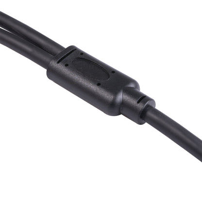 TC194BUXK108YR-30 สายสัญญาณเสียง Canon ชาย 3.5 มม. ถึงคู่, 3.5mm Male to Dual Canon Male