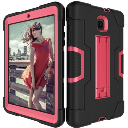 เคสซิลิโคนสีตัดกัน + PC พร้อมตัวยึด, For Galaxy Tab A 8.0 (2018) T387, For Galaxy Tab A 8.0 (2019) T290, For Galaxy Tab A 10.1 (2019) T510, For iPad 10.2