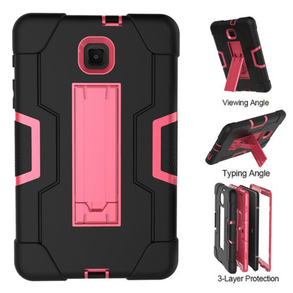 เคสซิลิโคนสีตัดกัน + PC พร้อมตัวยึด, For Galaxy Tab A 8.0 (2018) T387, For Galaxy Tab A 8.0 (2019) T290, For Galaxy Tab A 10.1 (2019) T510, For iPad 10.2