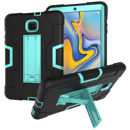 เคสซิลิโคนสีตัดกัน + PC พร้อมตัวยึด, For Galaxy Tab A 8.0 (2018) T387, For Galaxy Tab A 8.0 (2019) T290, For Galaxy Tab A 10.1 (2019) T510, For iPad 10.2