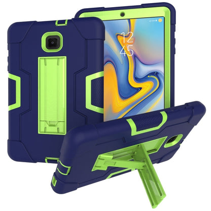 เคสซิลิโคนสีตัดกัน + PC พร้อมตัวยึด, For Galaxy Tab A 8.0 (2018) T387, For Galaxy Tab A 8.0 (2019) T290, For Galaxy Tab A 10.1 (2019) T510, For iPad 10.2