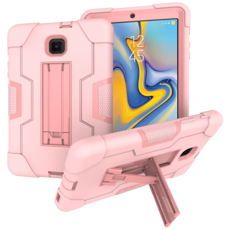 เคสซิลิโคนสีตัดกัน + PC พร้อมตัวยึด, For Galaxy Tab A 8.0 (2018) T387, For Galaxy Tab A 8.0 (2019) T290, For Galaxy Tab A 10.1 (2019) T510, For iPad 10.2