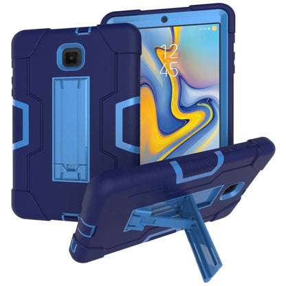 เคสซิลิโคนสีตัดกัน + PC พร้อมตัวยึด, For Galaxy Tab A 8.0 (2018) T387, For Galaxy Tab A 8.0 (2019) T290, For Galaxy Tab A 10.1 (2019) T510, For iPad 10.2