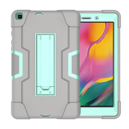 เคสซิลิโคนสีตัดกัน + PC พร้อมตัวยึด, For Galaxy Tab A 8.0 (2018) T387, For Galaxy Tab A 8.0 (2019) T290, For Galaxy Tab A 10.1 (2019) T510, For iPad 10.2