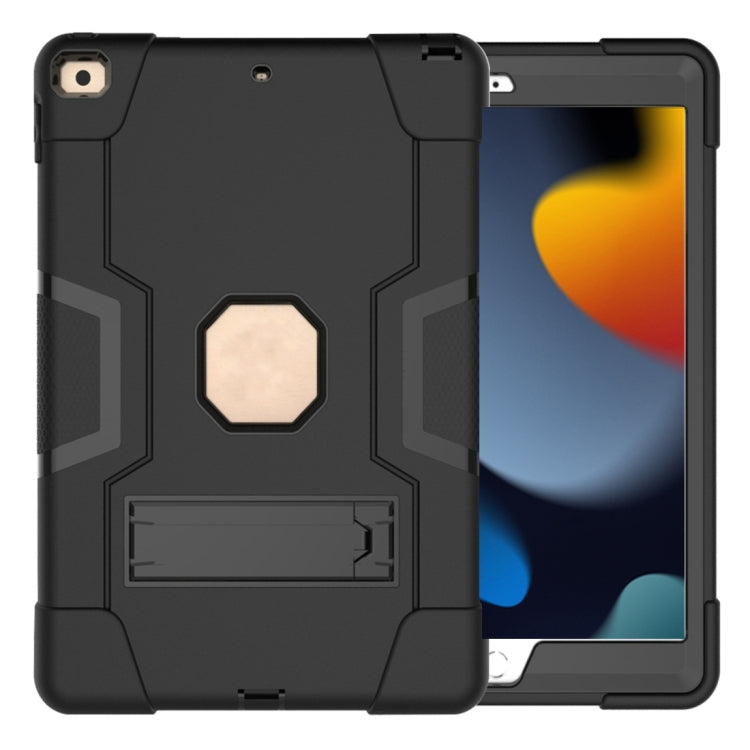 เคสซิลิโคนสีตัดกัน + PC พร้อมตัวยึด, For Galaxy Tab A 8.0 (2018) T387, For Galaxy Tab A 8.0 (2019) T290, For Galaxy Tab A 10.1 (2019) T510, For iPad 10.2