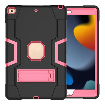 เคสซิลิโคนสีตัดกัน + PC พร้อมตัวยึด, For Galaxy Tab A 8.0 (2018) T387, For Galaxy Tab A 8.0 (2019) T290, For Galaxy Tab A 10.1 (2019) T510, For iPad 10.2