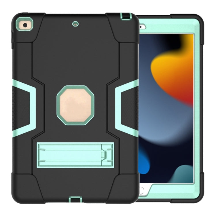 เคสซิลิโคนสีตัดกัน + PC พร้อมตัวยึด, For Galaxy Tab A 8.0 (2018) T387, For Galaxy Tab A 8.0 (2019) T290, For Galaxy Tab A 10.1 (2019) T510, For iPad 10.2
