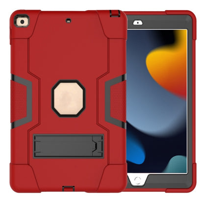 เคสซิลิโคนสีตัดกัน + PC พร้อมตัวยึด, For Galaxy Tab A 8.0 (2018) T387, For Galaxy Tab A 8.0 (2019) T290, For Galaxy Tab A 10.1 (2019) T510, For iPad 10.2