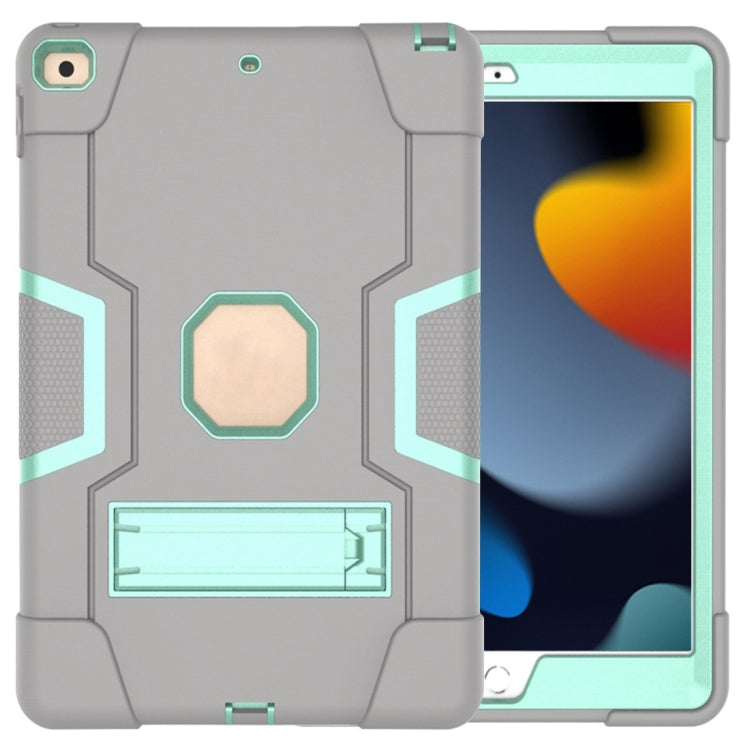 เคสซิลิโคนสีตัดกัน + PC พร้อมตัวยึด, For Galaxy Tab A 8.0 (2018) T387, For Galaxy Tab A 8.0 (2019) T290, For Galaxy Tab A 10.1 (2019) T510, For iPad 10.2