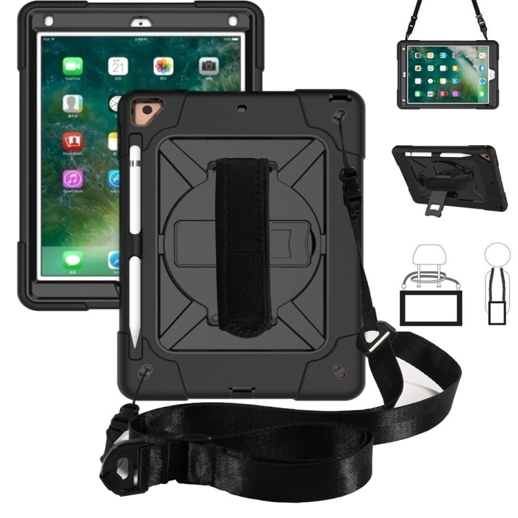 เคสซิลิโคนสีตัดกัน + PC พร้อมตัวยึด, For iPad 9.7, For iPad 10.2