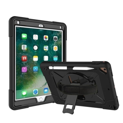 เคสซิลิโคนสีตัดกัน + PC พร้อมตัวยึด, For iPad 9.7, For iPad 10.2