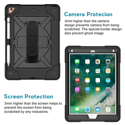 เคสซิลิโคนสีตัดกัน + PC พร้อมตัวยึด, For iPad 9.7, For iPad 10.2