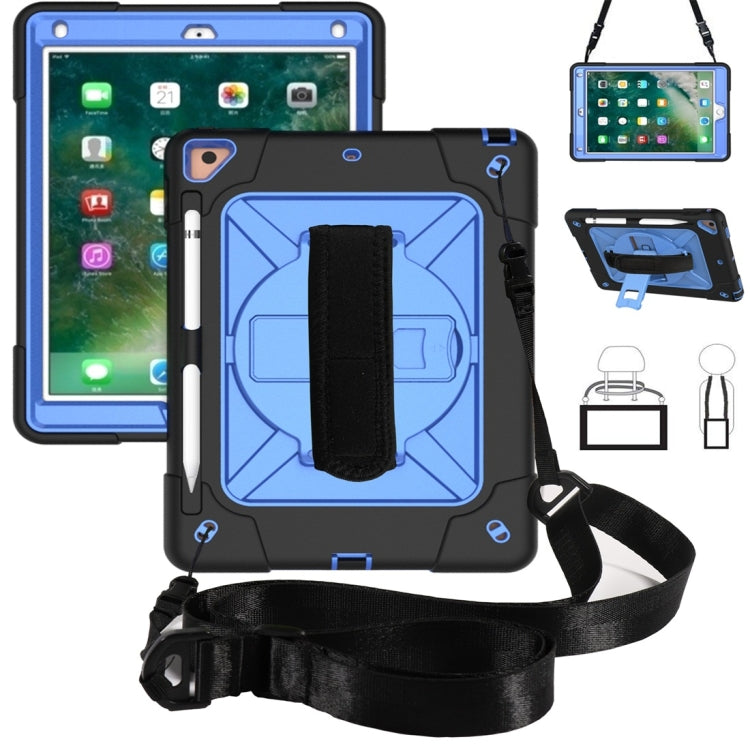 เคสซิลิโคนสีตัดกัน + PC พร้อมตัวยึด, For iPad 9.7, For iPad 10.2