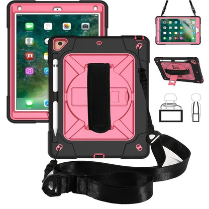 เคสซิลิโคนสีตัดกัน + PC พร้อมตัวยึด, For iPad 9.7, For iPad 10.2