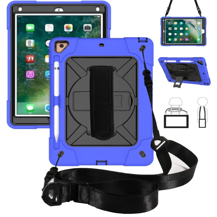 เคสซิลิโคนสีตัดกัน + PC พร้อมตัวยึด, For iPad 9.7, For iPad 10.2