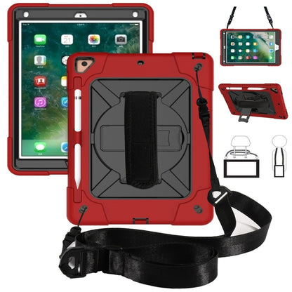 เคสซิลิโคนสีตัดกัน + PC พร้อมตัวยึด, For iPad 9.7, For iPad 10.2