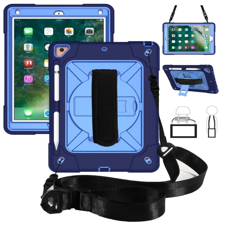 เคสซิลิโคนสีตัดกัน + PC พร้อมตัวยึด, For iPad 9.7, For iPad 10.2