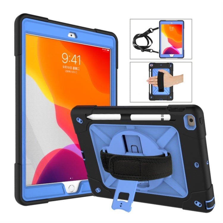 เคสซิลิโคนสีตัดกัน + PC พร้อมตัวยึด, For iPad 9.7, For iPad 10.2