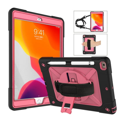 เคสซิลิโคนสีตัดกัน + PC พร้อมตัวยึด, For iPad 9.7, For iPad 10.2