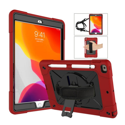 เคสซิลิโคนสีตัดกัน + PC พร้อมตัวยึด, For iPad 9.7, For iPad 10.2