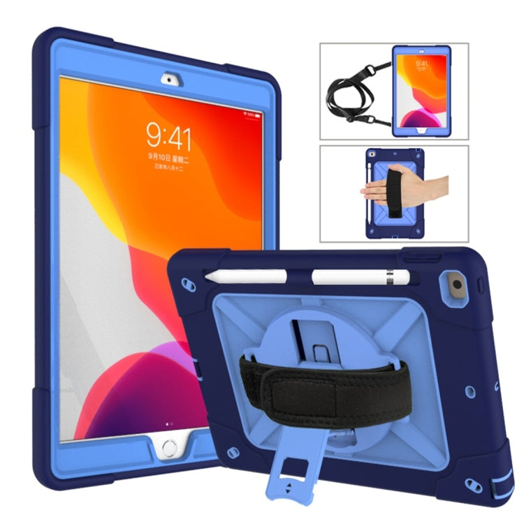 เคสซิลิโคนสีตัดกัน + PC พร้อมตัวยึด, For iPad 9.7, For iPad 10.2