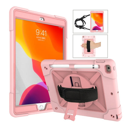 เคสซิลิโคนสีตัดกัน + PC พร้อมตัวยึด, For iPad 9.7, For iPad 10.2