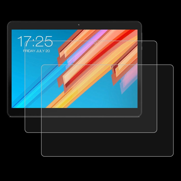 2 PCS 9H 2.5D ฟิล์มกระจกนิรภัยป้องกันการระเบิด, for LG G Pad 5 10.1 inch, for Teclast M20, for Teclast M30, for Huawei MatePad Pro 10.8, for Teclast P80 Pro, for Teclast T8, for Teclast T30
